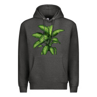 Charcoal Heather Dumb Cane Premium Hoodie - LillyAllenDesigns