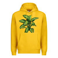 Lemon Dumb Cane Premium Hoodie - LillyAllenDesigns