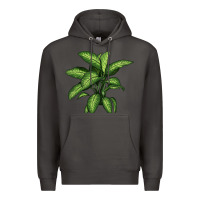 Smoke Dumb Cane Premium Hoodie - LillyAllenDesigns