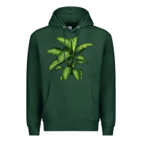 Sports Green Dumb Cane Premium Hoodie - LillyAllenDesigns