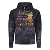 Cloud Black iced coffee because my sarcasm needs to stay hydra Vintage Hoodie - Zillion Design Studio