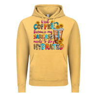 Vintage Mustard iced coffee because my sarcasm needs to stay hydra Vintage Hoodie - Zillion Design Studio
