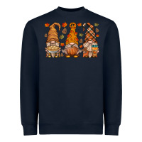 Navy fall gnome Heavyweight Sweatshirt - HRA Design Shop