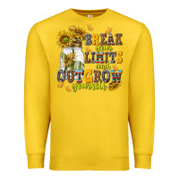 Lemon break your limits and outgrow yourself Premium Sweatshirt - NancyCooperArtShop