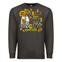 Smoke break your limits and outgrow yourself Premium Sweatshirt - NancyCooperArtShop
