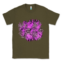 Army Green halloween patch Classic Tee - BundleAndBundleShop