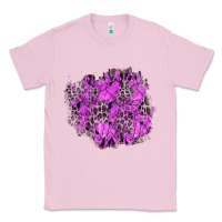 Bubblegum Pink halloween patch Classic Tee - BundleAndBundleShop