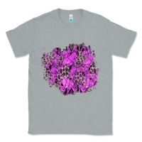 Heather Grey halloween patch Classic Tee - BundleAndBundleShop