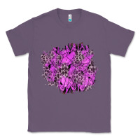 Lavender halloween patch Classic Tee - BundleAndBundleShop