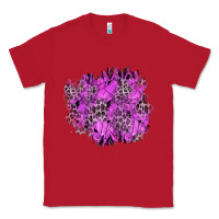 Red halloween patch Classic Tee - BundleAndBundleShop