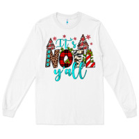White it's noel y'all Long Sleeve Tee - JahusDesignShop