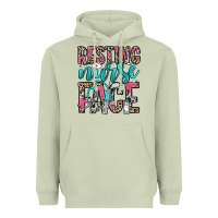 Matcha resting nurse face Heavyweight Hoodie - NancyCooperArtShop