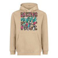 Mushroom resting nurse face Heavyweight Hoodie - NancyCooperArtShop