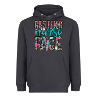 Smoke resting nurse face Heavyweight Hoodie - NancyCooperArtShop