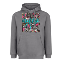 Storm resting nurse face Heavyweight Hoodie - NancyCooperArtShop