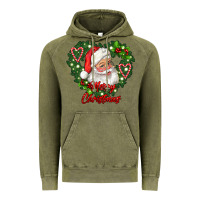 Vintage Olive merry christmas santa Vintage Hoodie - RanaPortraitStore