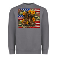 Storm Army USA lag leopard camouflage sunflower 20oz Heavyweight Sweatshirt - Neo Western