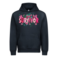 Navy i am a survivor Urban Hoodie - NancyCooperArtShop