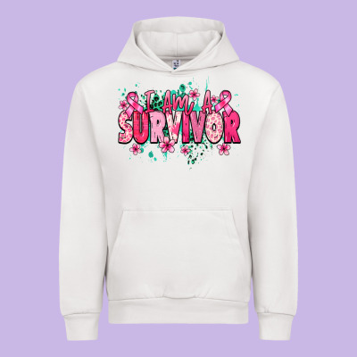 I Am A Survivor Urban Hoodie Designed By Nancycooperartshop