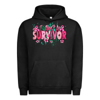 Pigment Black i am a survivor Urban Hoodie - NancyCooperArtShop