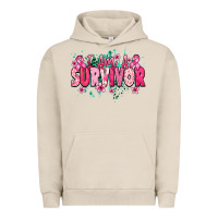 Pigment French Oak i am a survivor Urban Hoodie - NancyCooperArtShop