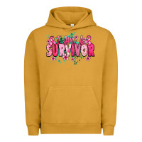 Pigment Peanut Butter i am a survivor Urban Hoodie - NancyCooperArtShop