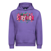Tulip i am a survivor Urban Hoodie - NancyCooperArtShop