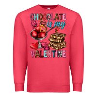 Cardinal chocolate is my valentine Premium Sweatshirt - NancyCooperArtShop