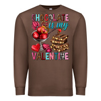 Chestnut chocolate is my valentine Premium Sweatshirt - NancyCooperArtShop