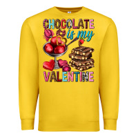 Lemon chocolate is my valentine Premium Sweatshirt - NancyCooperArtShop