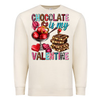 Sandshell chocolate is my valentine Premium Sweatshirt - NancyCooperArtShop