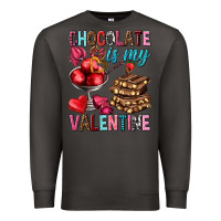 Smoke chocolate is my valentine Premium Sweatshirt - NancyCooperArtShop