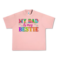 Salmon my dad is my bestie Urban Heavy Tee - HRA Design Shop