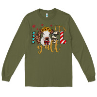 Army Green it's noel y'all Long Sleeve Tee - JahusDesignShop
