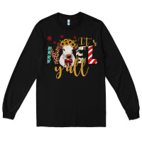 Black it's noel y'all Long Sleeve Tee - JahusDesignShop