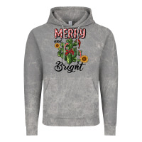 Cloud Rock merry and bright with cactus Vintage Hoodie - RanaPortraitStore