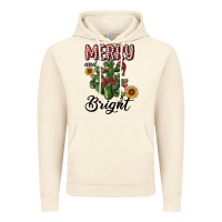 Vintage Artic merry and bright with cactus Vintage Hoodie - RanaPortraitStore