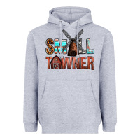 Heather Grey small towner Heavyweight Hoodie - NancyCooperArtShop