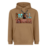 Toasted Coconut small towner Heavyweight Hoodie - NancyCooperArtShop
