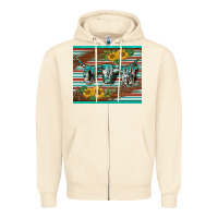 Western Cow Serape Leopard Sunflowers Mousepad Zipper Hoodie | Teevron