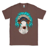 Calf Indian Headdress Classic Tee | Teevron