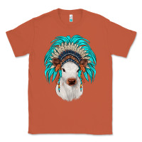 Copper calf indian headdress Classic Tee - JahusDesignShop
