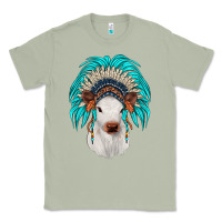 Matcha calf indian headdress Classic Tee - JahusDesignShop