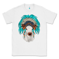 White calf indian headdress Classic Tee - JahusDesignShop