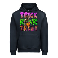 Navy Trick Rawr Treat Urban Hoodie - texasbilliewilder