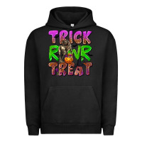 Pigment Black Trick Rawr Treat Urban Hoodie - texasbilliewilder
