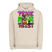 Pigment French Oak Trick Rawr Treat Urban Hoodie - texasbilliewilder