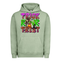 Pigment Oil Green Trick Rawr Treat Urban Hoodie - texasbilliewilder