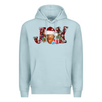 Blue Mist joy christmas heifer Premium Hoodie - AdoDesignShop