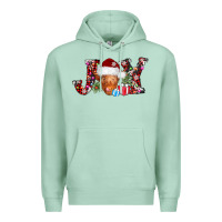 Seafoam joy christmas heifer Premium Hoodie - AdoDesignShop